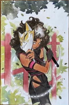 Miles Morales #37 桃桃子 エクスクルーシブ表紙 アメコミリーフ