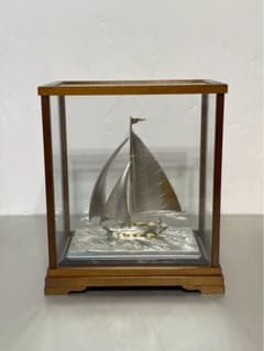 極美品】武比古 TAKEHIKO 銀製 置物 帆船 ヨット SILVER970 - メルカリ