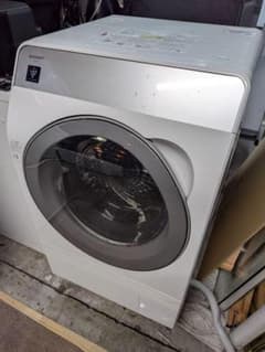 大阪市内配送無料 お買い得 23年製 SHARP ドラム式洗濯機 ES-K10B