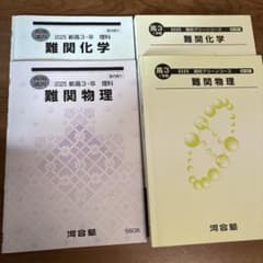 新品未使用品】2025 難関化学・物理 河合塾テキスト - メルカリ