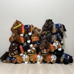 サラブレッドコレクション競馬 競走馬ぬいぐるみ イクイノックスなど12