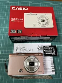 レンズエラー ジャンク品]CASIO EXILIM EX-ZR50 ピンク - メルカリ