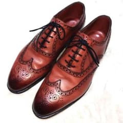 EDWARD GREEN MALVERN 8E フルブローグ - メルカリ