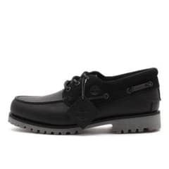 試着のみ 27cm Timberland ブラックデッキシューズ - メルカリ