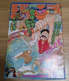 週刊少年ジャンプ 1999年35号 ONE PIECE 表紙 美品 - メルカリ