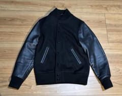 GB SPORTS レザースタジャン オールブラックUSA製 ゴールデンベア 黒