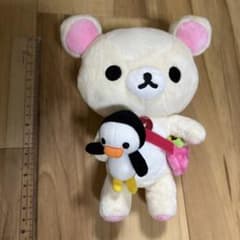 初期 レア コリラックマ ペンギン いちご ぬいぐるみ - メルカリ