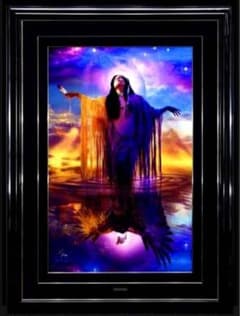 貴重 クリスチャン・リース・ラッセン イーグルスピリット 限定版画