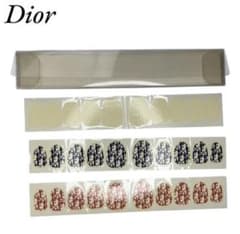 Dior ネイルシール 3シートセット デザイン ガリアーノ期 希少 ロゴ