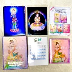良品/廃盤】観音力カード オラクルカード 33枚＋大日如来カード1枚