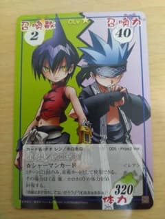 シャーマンキング カード prize3 道蓮/ホロホロ プライズ 超占事略決