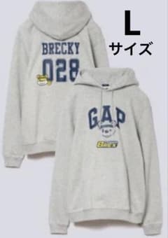 宇都宮BREX GAPコラボパーカーL ブレッキー ステッカー付 - メルカリ