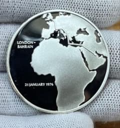 コンコルド就航特別記念 純銀メダル(silver925) フランクリン・ミント