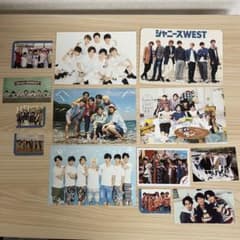 ✩︎WEST. ジャニーズWEST ミニフォト CD特典ポストカードセット