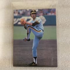 カルビープロ野球カード1979年阪神タイガース江本孟紀 - メルカリ
