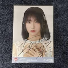 ラストノートしか知らない 野口衣織 直筆サイン入り生写真 イコラブ