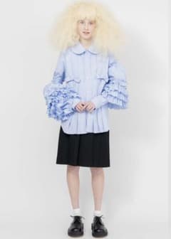 COMME des GARCONS GIRL 2025SS 付け袖 水色 - メルカリ