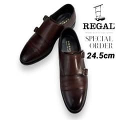 定価5.5万超 REGAL オーダーメイド品 レザーシューズ サイズ24.5cm