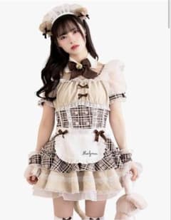 Valentine ロイヤルチェックキティメイド【Malymoon】即発送可値下