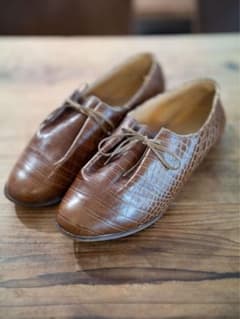 中古SOLOVIERE ソロヴィエール MATTHIEU 型押し レザー 42 - メルカリ