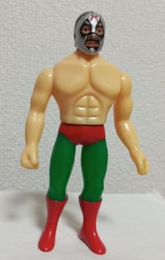 ミルマスカラス フィギュア 全日本プロレス ソフビ タイガーマスク