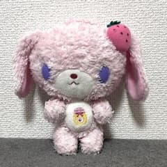 サンリオ シュガーバニーズ ストロベリーうさ ジャム刺繍 ぬいぐるみ