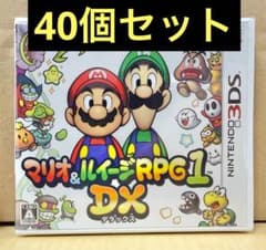 新品未開封 3DS マリオ&ルイージRPG1 DX 40個セット 【2066】 - メルカリ