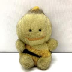 昭和レトロ ピカポン ぬいぐるみ イエロー 鬼 雷 sekiguchi - メルカリ