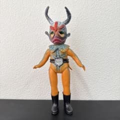 当時物 旧バンダイ 仮面ライダー 怪人 地獄サンダー ソフビ - メルカリ