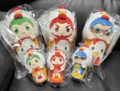 2bro なりきり！からあげクンぬいぐるみ ミニぬいキーホルダー セット