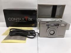 CONTAX Tix コンタックス シルバーコンパクトフィルムカメラ - メルカリ