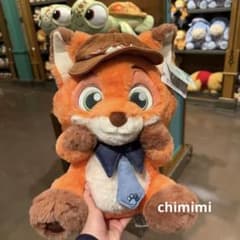 上海ディズニー 小さい旅人 ズートピア ニックぬいぐるみ - メルカリ