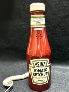 ハインツ HEINZ ケチャップボトル 電話機 アドバタイジング ビンテージ