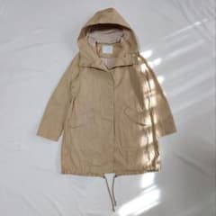 23区 ヘリテージコレクション モッズコートフード付き ベージュ 大人