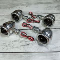 アルミ製ビンテージウインカー クラシック ビンテージ レトロ 管022435