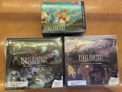 MTG FF シーンボックス2種日本語版、チョコボバンドル英語版セット 未