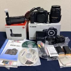 Canon 60D 本体 レンズ3本 グリップセット Tamron - メルカリ