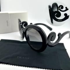 ✨未使用級✨ PRADA サングラス ミニマルバロック HYDE着用モデル 黒