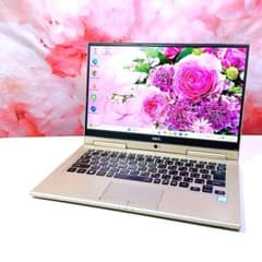 SSDでサクサク✨タブレット型ノートパソコン✨薄型 軽量✨2in1