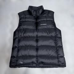 montbell モンベル ライトアルパインダウンベスト XL ブラック - メルカリ