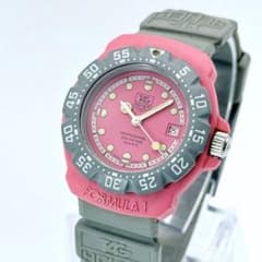 希少✨ タグホイヤー フォーミュラ1 ピンク 腕時計 360.508 クォーツ