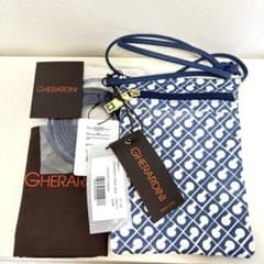 タグ付未使用保存袋有】ゲラルディーニ ソフティ ショルダーバッグ