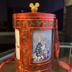 WDW ディズニー クリスマス オルゴール ポップコーンバケット - メルカリ