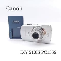 Canon IXY 510IS PC1356 充電器 コンデジ 動作品 - メルカリ