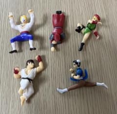 ストリートファイターおまけフィギュア全5種類 （バラ売り不可