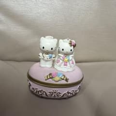 d*3様 【レア】ハローキティ ダニエル☆ウェディング 小物入れ☆2001年