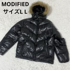 00s Y2K MODIFIED 光沢ジャケット ファー 3WAYブラック LL - メルカリ