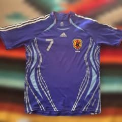日本代表2006年ドイツW杯ユニフォーム 中田英寿（背番号7）日本製