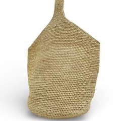 未使用級 ヘレンカミンスキー ワンショルダーバッグ カゴ ラフィア A4