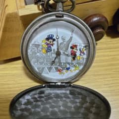 ウォルトディズニー 懐中時計 レトロ レア ディズニー ミッキー ミニー